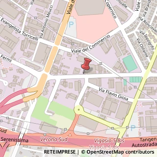 Mappa Via Flavio Gioia, 12, 37135 Verona, Verona (Veneto)