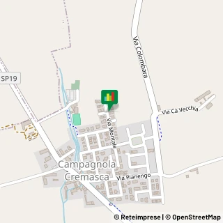 Mappa Via Eugenio Montale, 23, 26010 Campagnola Cremasca CR, Italia, 26010 Crema, Cremona (Lombardia)