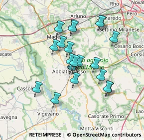 Mappa Via della Folletta, 20081 Abbiategrasso MI, Italia (6.0735)