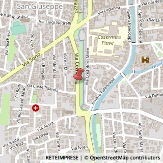 Mappa Via Cernaia, 58, 35141 Padova, Padova (Veneto)