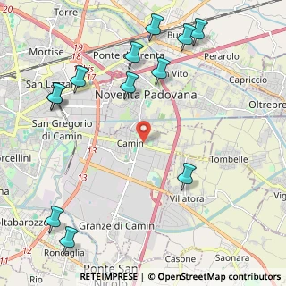 Mappa Via Borgogna, 35127 Padova PD, Italia (2.73333)