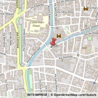 Mappa Via Angelo Riello, 1/C, 35122 Padova, Padova (Veneto)
