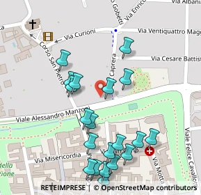 Mappa Viale A. Manzoni, 20081 Abbiategrasso MI, Italia (0.1355)