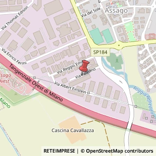 Mappa Via Palermo, 27, 20090 Assago, Milano (Lombardia)