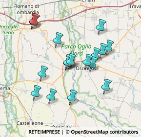 Mappa Via Maestro Carlo Pio Marzani, 26029 Soncino CR, Italia (6.74059)