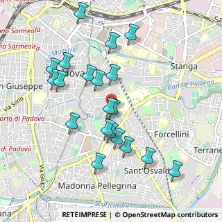 Mappa Via Isabella Ravignana, 35121 Padova PD, Italia (0.9635)