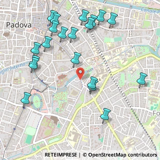 Mappa Via Isabella Ravignana, 35121 Padova PD, Italia (0.628)