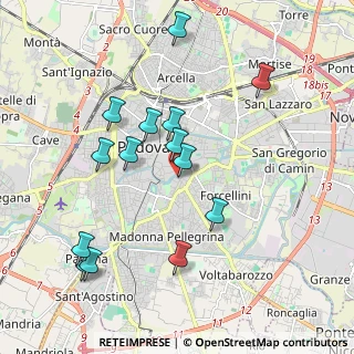 Mappa Piazzale Pontecorvo, 35121 Padova PD, Italia (1.97071)