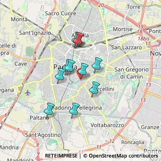 Mappa Via Isabella Ravignana, 35121 Padova PD, Italia (1.35091)