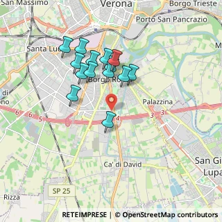 Mappa Via Golino, 37135 Verona VR, Italia (1.565)