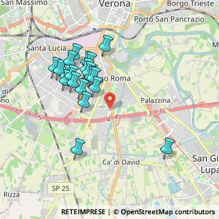 Mappa Via Golino, 37135 Verona VR, Italia (1.812)
