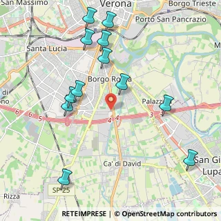 Mappa Via Golino, 37135 Verona VR, Italia (2.3175)