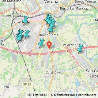 Mappa Via Golino, 37135 Verona VR, Italia (2.23615)
