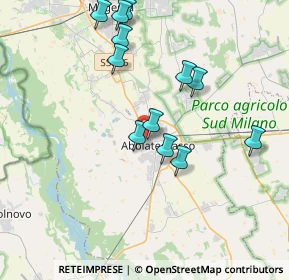 Mappa Via Fratelli Bandiera, 20081 Abbiategrasso MI, Italia (3.72667)