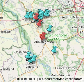 Mappa Via Fratelli Bandiera, 20081 Abbiategrasso MI, Italia (7.24)