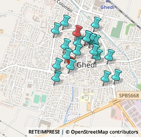 Mappa Via Giuseppe Garibaldi, 25016 Ghedi BS, Italia (0.3555)