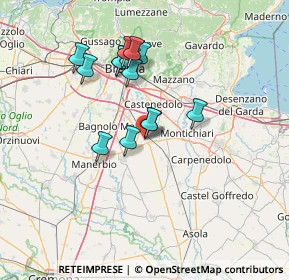 Mappa Via Giuseppe Garibaldi, 25016 Ghedi BS, Italia (11.98786)