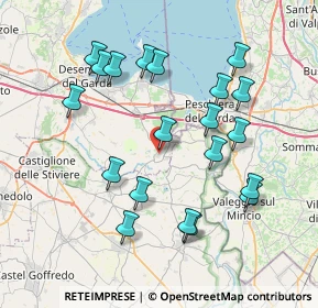Mappa Via Longarone, 25010 Pozzolengo BS, Italia (7.7725)