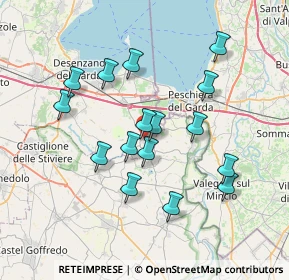 Mappa Via Longarone, 25010 Pozzolengo BS, Italia (6.65563)