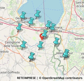 Mappa Via Longarone, 25010 Pozzolengo BS, Italia (7.25)