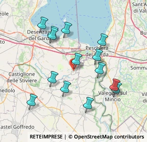 Mappa Via Longarone, 25010 Pozzolengo BS, Italia (7.45429)