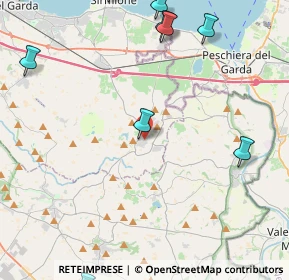 Mappa Via Longarone, 25010 Pozzolengo BS, Italia (6.60818)