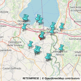 Mappa Via Longarone, 25010 Pozzolengo BS, Italia (6.91294)