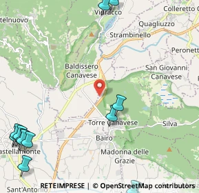 Mappa Via Ivrea, 10081 Castellamonte TO, Italia (3.42462)