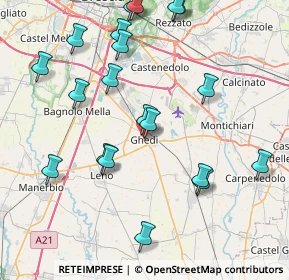 Mappa Loggia delle Grida, 25016 Ghedi BS, Italia (9.141)