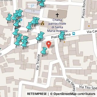 Mappa Piazza Roma, 25016 Ghedi BS, Italia (0.07917)