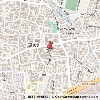Mappa Via Vittorio Veneto, 23, 25016 Ghedi, Brescia (Lombardia)