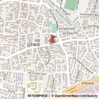 Mappa Via Cavour, 32, 25016 Ghedi, Brescia (Lombardia)