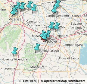 Mappa Via Padova, 35030 Padova PD, Italia (18.14688)