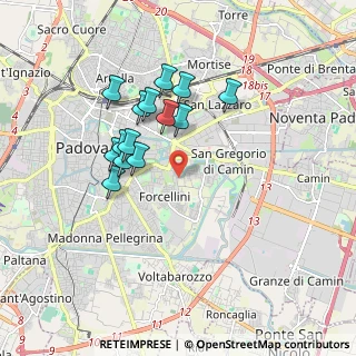 Mappa Via Jacopo Filiasi, 35128 Padova PD, Italia (1.56857)