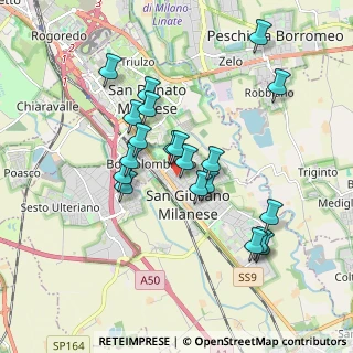 Mappa Via G.Carducci, 20098 San Giuliano Milanese MI, Italia (1.6735)