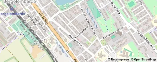 Mappa San Giuliano Milanese