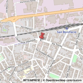 Mappa Via Trento, 1V, 37047 San Bonifacio, Verona (Veneto)