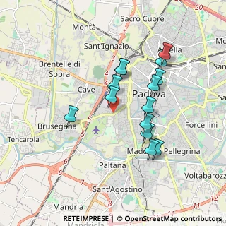 Mappa Via Tito Speri, 35141 Padova PD, Italia (1.59357)