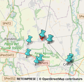 Mappa Vicolo Cantoni, 26017 Trescore Cremasco CR, Italia (3.48727)