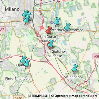 Mappa Via Giuseppe di Vittorio, 20098 San Donato Milanese MI, Italia (4.78273)