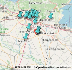 Mappa Via Fratelli Cairoli, 25016 Ghedi BS, Italia (11.90526)