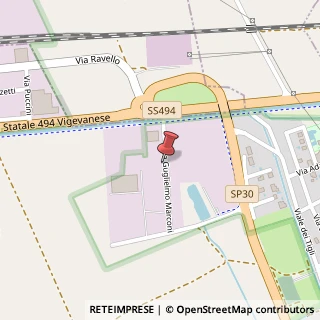 Mappa Via Guglielmo Marconi, 5, 20080 Vermezzo, Milano (Lombardia)
