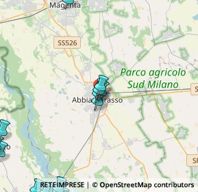 Mappa Via Filippo Turati, 20081 Abbiategrasso MI, Italia (6.9375)
