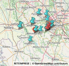 Mappa Via Filippo Turati, 20081 Abbiategrasso MI, Italia (10.52333)
