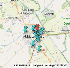 Mappa Via Filippo Turati, 20081 Abbiategrasso MI, Italia (0.7575)