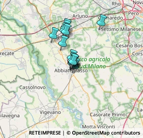Mappa Via Filippo Turati, 20081 Abbiategrasso MI, Italia (3.87429)