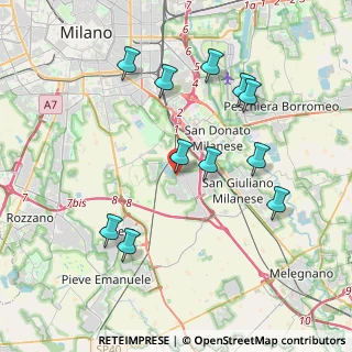 Mappa Via Bracciano, 20098 Civesio MI, Italia (3.92)