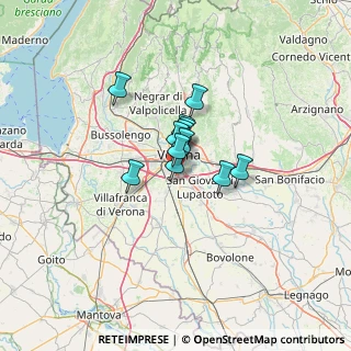 Mappa 37135 Verona VR, Italia (7.03417)