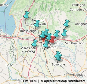 Mappa 37135 Verona VR, Italia (9.62714)