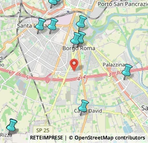 Mappa 37135 Verona VR, Italia (3.484)